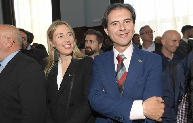DIPUTADO. Benito Morillo, en la Subdelegación del Gobierno.
