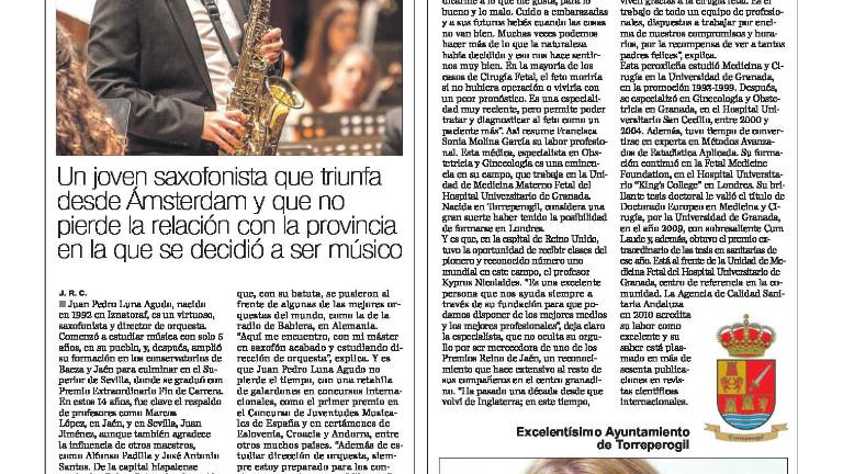 Un saxofonista vinculado a su tierra que triunfa en Holanda Un saxofonista vinculado a su tierra que triunfa en Holanda