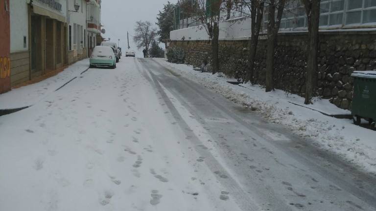 La nieve regresa a la provincia