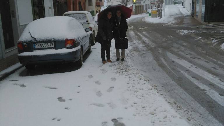 La nieve regresa a la provincia La nieve regresa a la provincia