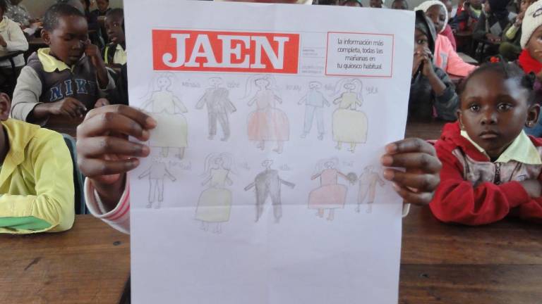 El Prensa Escuela, en Mozambique El Prensa Escuela, en Mozambique