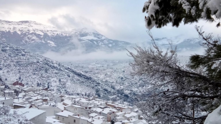 La Aemet activa este lunes aviso amarillo por nevadas en Jaén