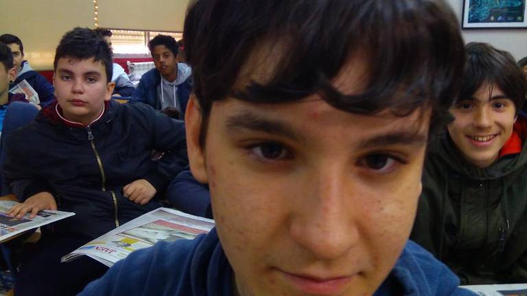 El sello de un instituto en la campiña El sello de un instituto en la campiña