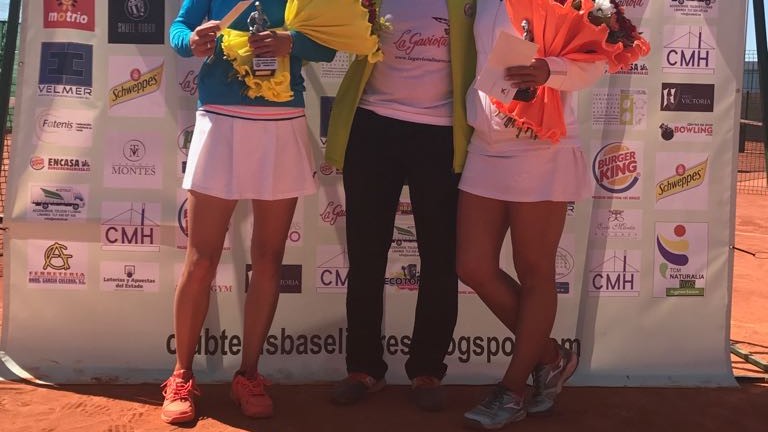 Eva Martínez gana el Torneo Nacional de tenis linarense