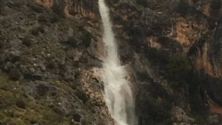 Aflora la Vinatera, en Hinojares, gracias a las intensas lluvias Aflora la Vinatera, en Hinojares, gracias a las intensas lluvias