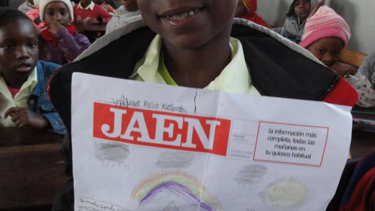 El Prensa Escuela, en Mozambique El Prensa Escuela, en Mozambique