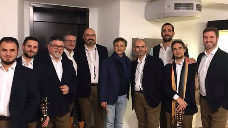 José Mota asiste al concierto del grupo Charanda José Mota asiste al concierto del grupo Charanda