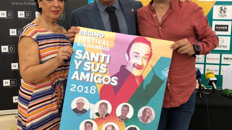 Risas solidarias con Santi Rodríguez y sus amigos