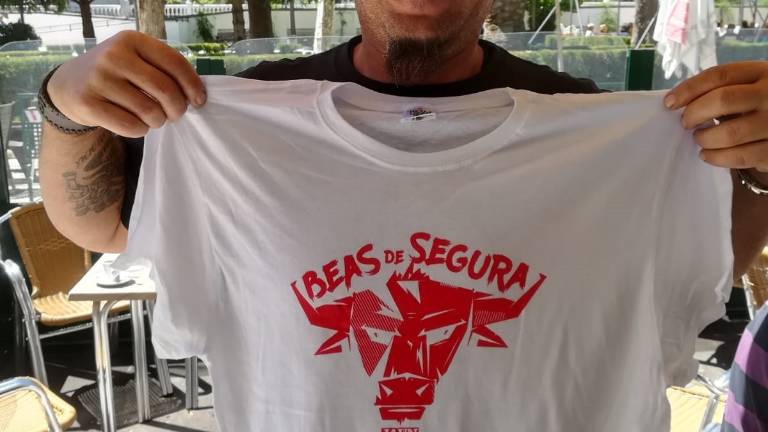 Encajonamiento del ganado en Beas Encajonamiento del ganado en Beas