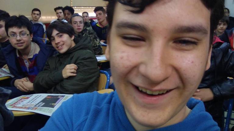 El sello de un instituto en la campiña El sello de un instituto en la campiña