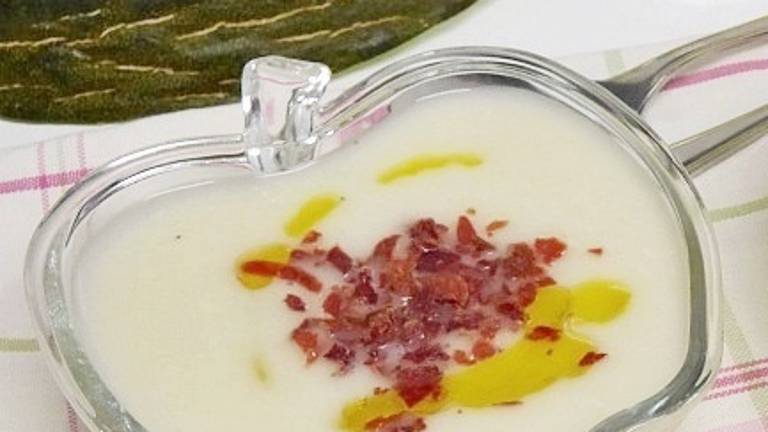 Sopa fría de melón Sopa fría de melón