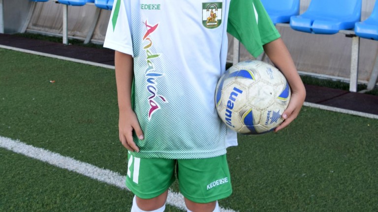 Juanjo Aroca, promesa del fútbol de la provincia
