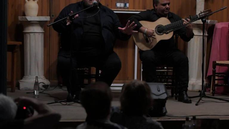 Una noche con estrella en la Peña Flamenca de Jaén Una noche con estrella en la Peña Flamenca de Jaén