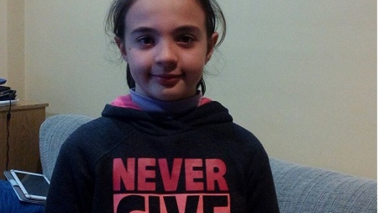 Nuria Cruz Medina, 8 años