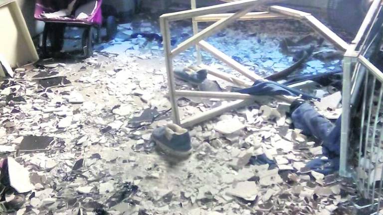Dos heridos en un dramático incendio en un piso del Bulevar Dos heridos en un dramático incendio en un piso del Bulevar