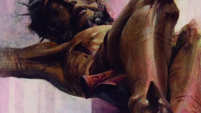 Pintura para el cartel de la hermandad estudiantil Pintura para el cartel de la hermandad estudiantil