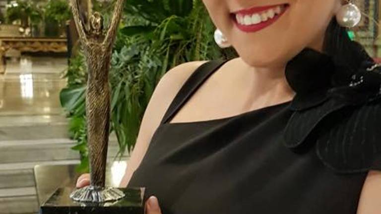 Sandra Arco se alza con el Premio Andalucía Excelente Sandra Arco se alza con el Premio Andalucía Excelente