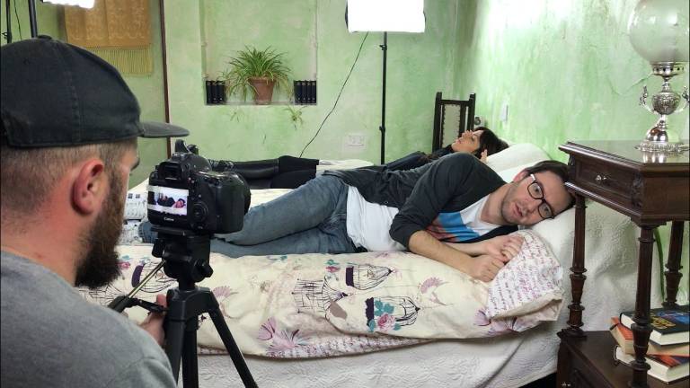 David Navarro protagoniza el nuevo videoclip de Vuelacruz David Navarro protagoniza el nuevo videoclip de Vuelacruz