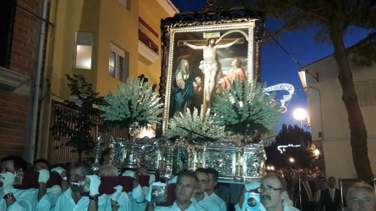 Emoción a raudales con la llegada del Cristo de Chircales