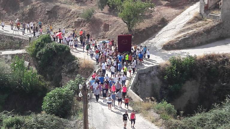 Emoción a raudales con la llegada del Cristo de Chircales