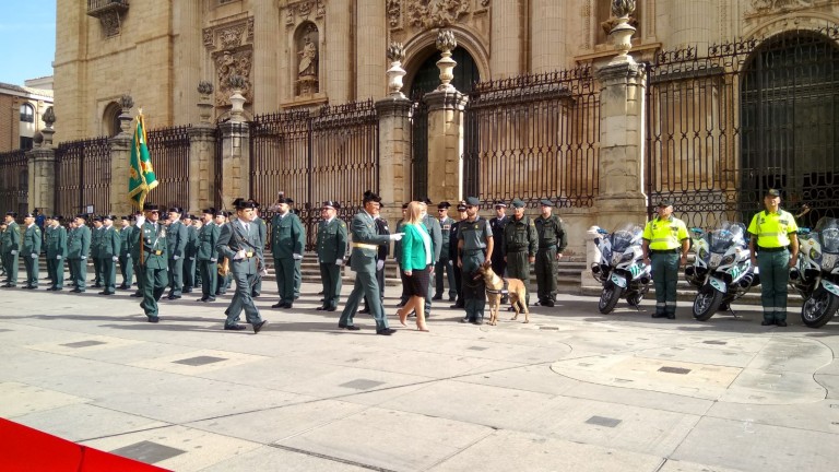 Molina reconoce a la Guardia Civil como garantía incuestionable en el cumplimiento de la legalidad