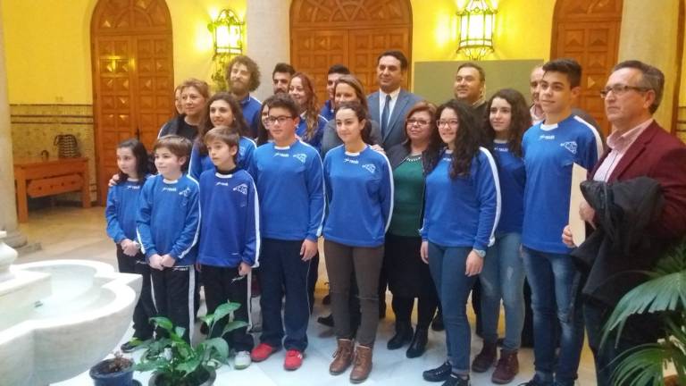 Homenaje al Club Bádminton Arjonilla por su ascenso a División de Honor