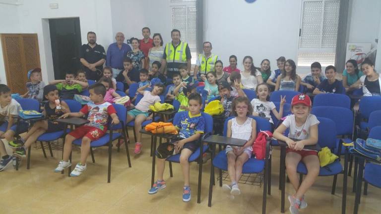 Escolares visitan el parque Infantil de Tráfico Escolares visitan el parque Infantil de Tráfico