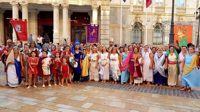 Las Fiestas Ibero Romanas de Cástulo se promocionan en Cartagena Las Fiestas Ibero Romanas de Cástulo se promocionan en Cartagena