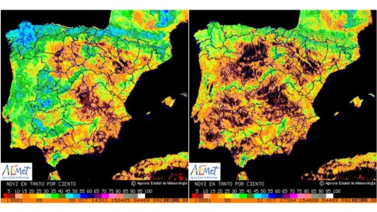 Así ha quedado España tras 3 años de sequía