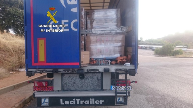 Detenido en Jaén acusado de formar parte de un grupo que robaba mercancías de camiones