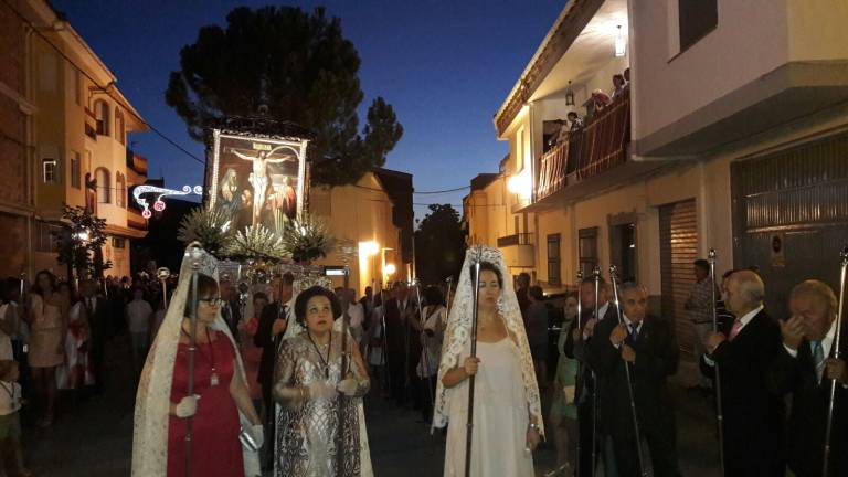 Emoción a raudales con la llegada del Cristo de Chircales