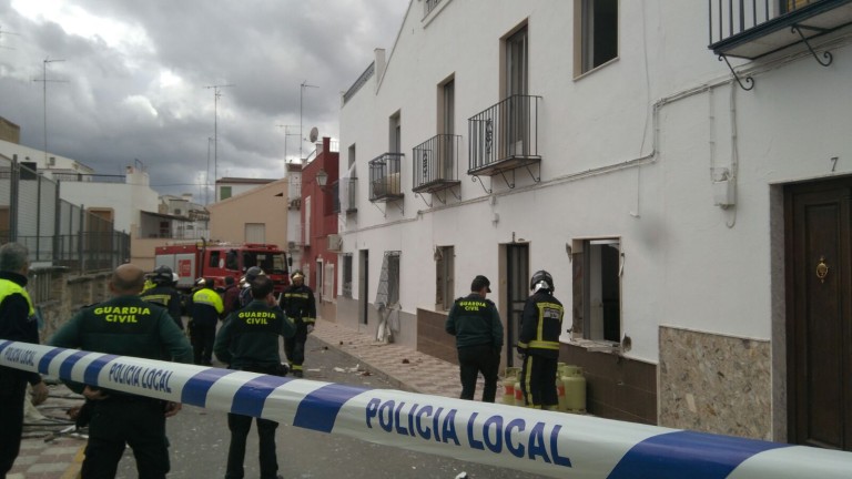 Herida con quemaduras una mujer tras explotar una bombona en Torredonjimeno
