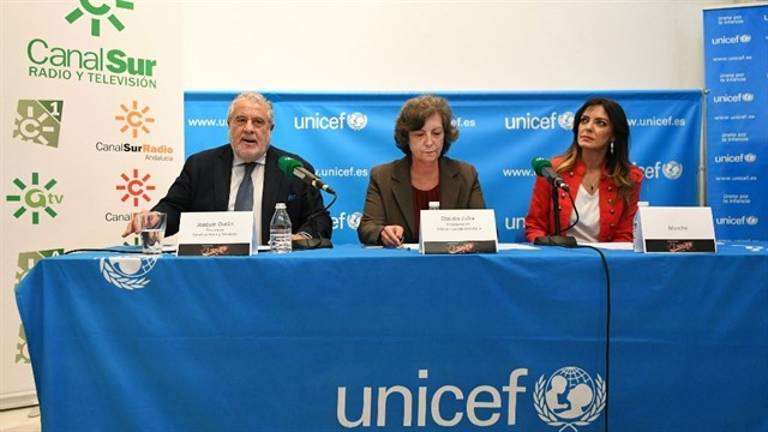 Todo un elenco de artistas en Canal Sur por Unicef Todo un elenco de artistas en Canal Sur por Unicef