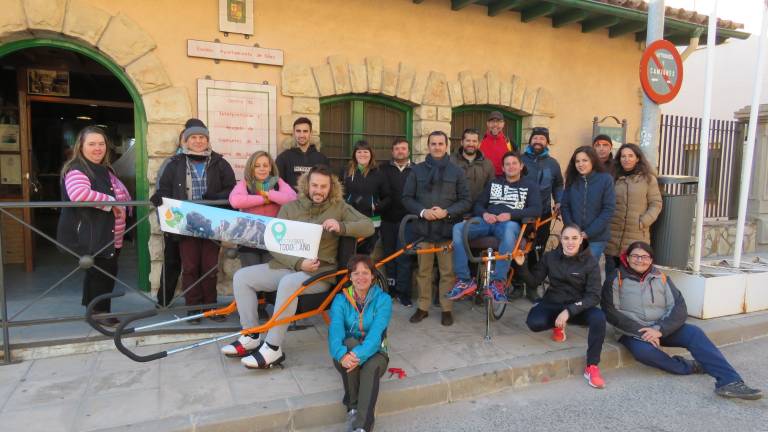 Siles cuenta con dos sillas para senderismo adaptado Siles cuenta con dos sillas para senderismo adaptado