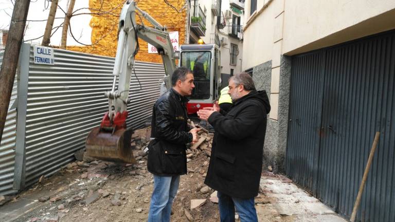 Comienzan las obras en la calle Fernando IV de la capital