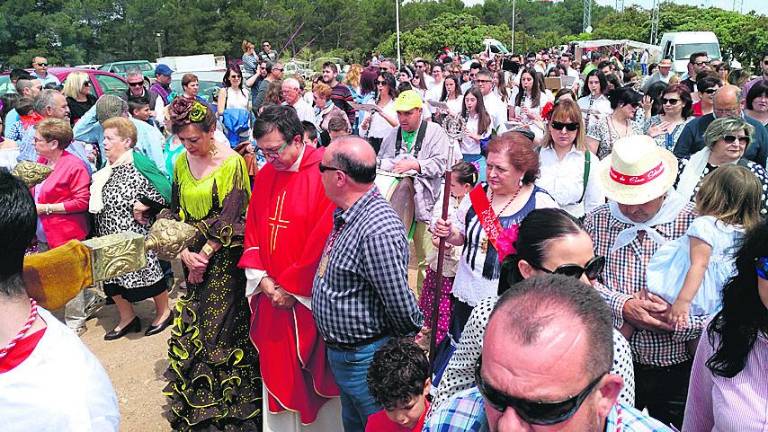 San Sebastián clausa clamor entre todos los fieles del cerro