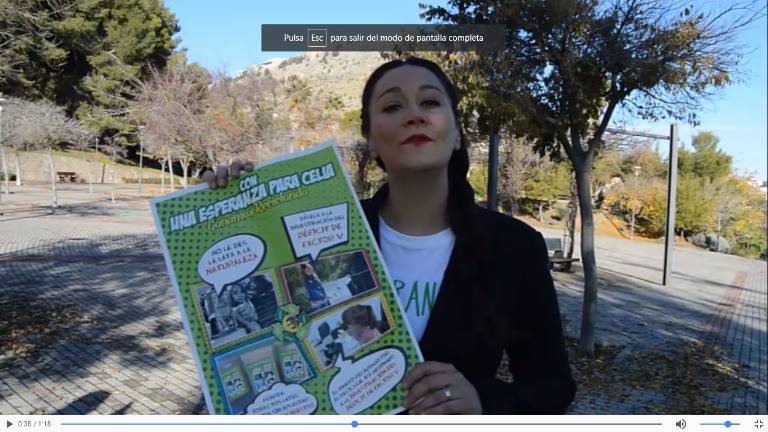 Reciclaje de latas para mantener viva la esperanza de Celia Reciclaje de latas para mantener viva la esperanza de Celia