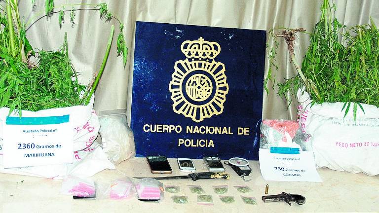 “Golpe” al tráfico de drogas “Golpe” al tráfico de drogas