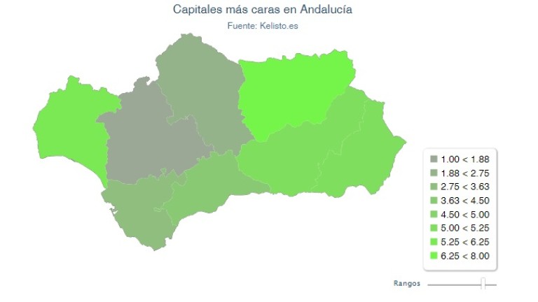 Jaén es la cuarta capital más barata de España para vivir