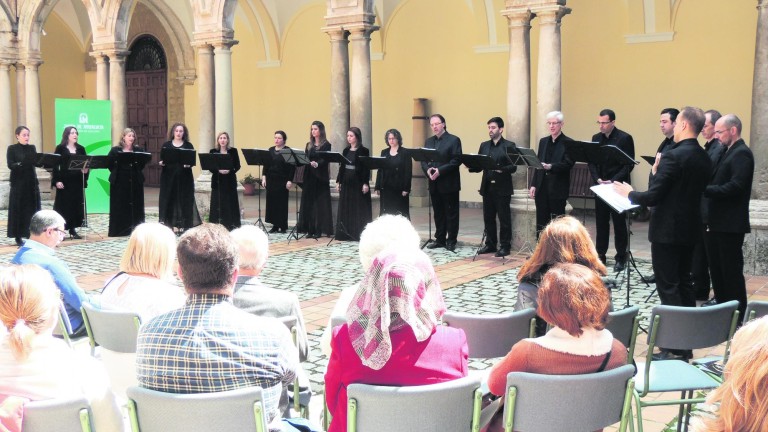 Concierto con música coral para homenajear a Cervantes