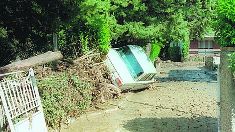 “El agua hizo barbaridades”