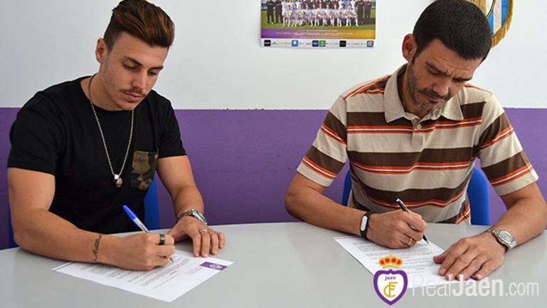 David Ordóñez se incorpora a la plantilla del Real Jaén David Ordóñez se incorpora a la plantilla del Real Jaén