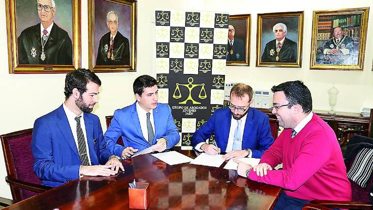 Colaboración entre Abogados Jóvenes y Estudiantes de Derecho Colaboración entre Abogados Jóvenes y Estudiantes de Derecho