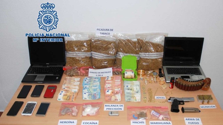 La Policía Nacional desmantela un punto de venta de drogas en Úbeda