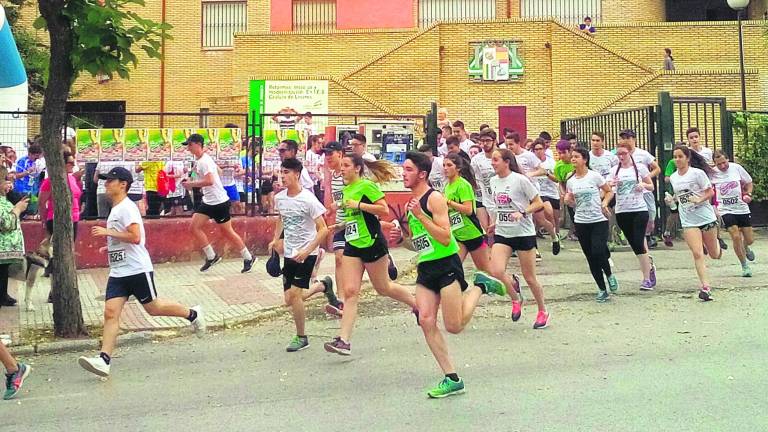 Una concurrida carrera