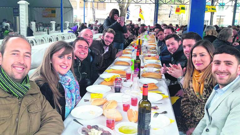 Una fiesta con gran tirón Una fiesta con gran tirón