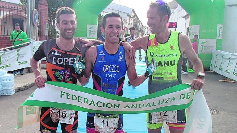 Marmolejo vibra con el duatlón cross