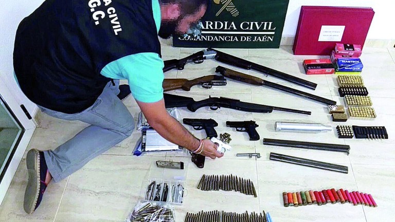 Un detenido por tenencia y tráfico ilícito de armas de fuego