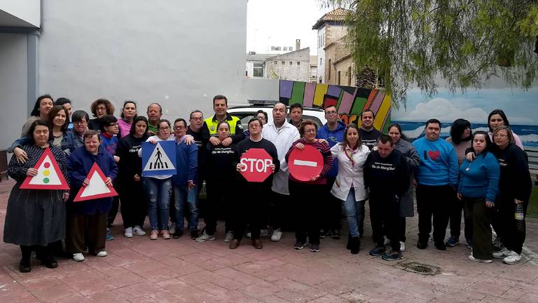 Educación vial en el centro ocupacional Educación vial en el centro ocupacional