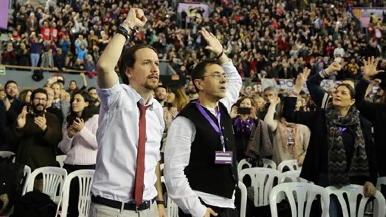 Pablo Iglesias se impone en el congreso de Podemos